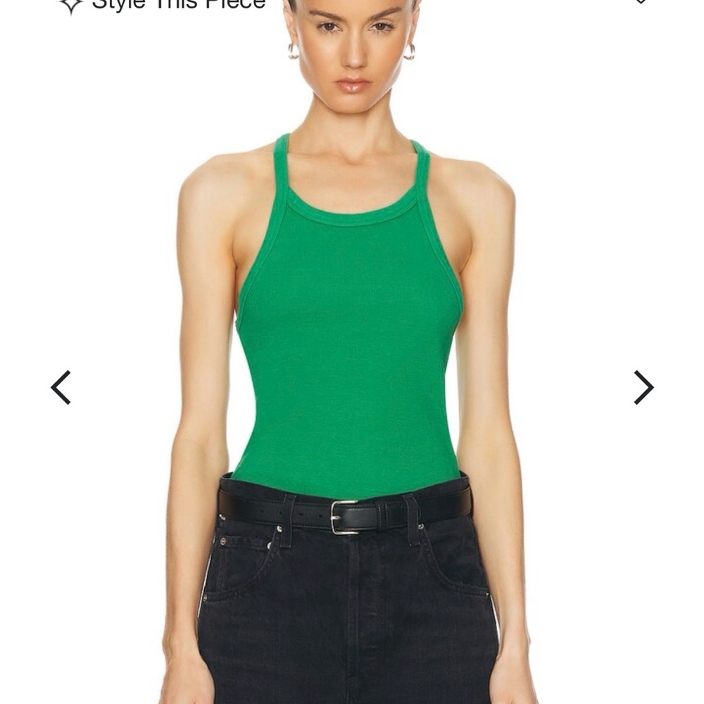 Mother golf green crisscross back up in arms tank size LARGE $100 MSRP